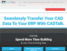 Tablet Screenshot of cadtalk.com